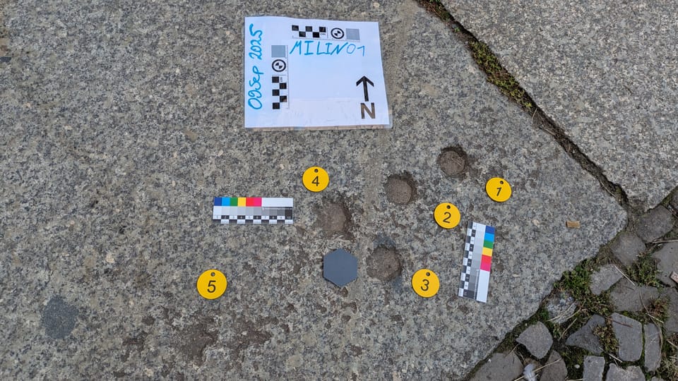 3 unterschiedliche Arten von Gehwegschäden auf engstem Raum